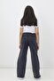 Girls' Ribbon Embroidered Basic Jeans Denim Jean Casual Style Kids - 4