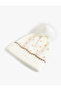 Pompom and Bead Detailed Beret - 2