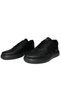 Dakır's Men's Black Laced Orthopedic Sole Daily Stylish Walking Shoes - 3