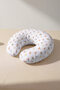 Animal Figured Cotton Neck Pillow - Cute Pastel Pattern Kids & Adult Travel Pillow - 5