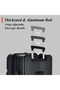 Lightweight Hardshell Luggage 3Pcs Set, Front Opening Carry On Suitcase, Bottle Holder - 6