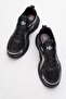 Women's Anorak Sneakers BLACK SILVER - 5