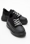 Women's anorak sports shoes black black