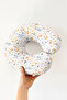 Cute Forest Animals Cotton Neck Pillow - Pastel Yellow Grey Kids & Adults Travel Pillow - 6