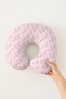 Animal Balloon Cotton Neck Pillow - Cute Patterned Pink Purple Kids & Adult Travel Pillow - 2