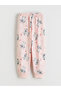 Cey New Season Crew Neck Stitch Printed Girls' Pajama Set - 5