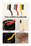 3-Piece 17cm Wire Brush Set (Plastic, Brass, Steel) |   Rust and Dirt Remover Detail Brush - 3
