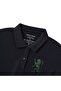 Women's Cotton Lycra 3D Lion Embroidery Polo - 3