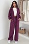 Women's Zippered Velvet Woven Set – Sporty & Everyday Comfort