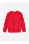 Esvab • Modern & Distinctive Zero Roba Collar Ataturk Signature Printed Girls' Sweatshirt - 8