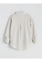 Trendlucky Girls' Textured Shirt with Long Sleeves and a Difference in Color - 3