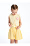 Sleeveless Floral Plaid Girls' Shirt (S5)