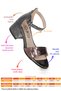 Sheila Ayna Sand Daily Girl's 3 cm Heeled Sandals Evening Dress Shoes - 2