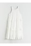 Alita City Halter Neck Muslin Girl's Dress with a Difference - 2