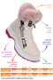 Bente Patent Leather Cracked Zippered Girls' Boots - 2