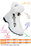 Bente Patent Leather Cracked Zippered Girls' Boots - 2
