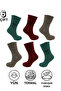 6 Pairs Women's Soft Textured Wool Winter Sleeping Socks