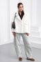 Angora Look Casual Jacket White 8279 - 6