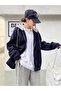 Plus Size Lavicert Hoodie Gray Unprinted 3 thread Oversize Fleece Jacket - Cardigan - 4