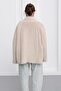Angora Look Casual Jacket Stone 8279 - 8