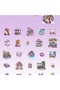 P10-25Pcs Summer Holiday Pet Sticker - Number : 2 - 4