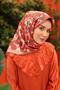 وشاح حريري من نسيج التويل 11434-09 - 5