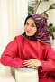 وشاح حريري من نسيج التويل 11432-02 - 3