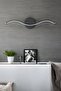 Wave Modern Design Black Color Daylight Led Bathroom - Kitchen - Living Room Led Wall Sconce - 2