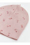 Heart Patterned Baby Girl Beanie (W5) - 3
