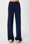 Finger Slip Sweater Pants Knitwear Set Lci0039 Dark Blue - 5