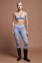 Rosa Blue Dusty Blue Seamless Padded Sports Bra - 3