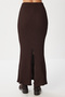 Textured Flexible Knitted Top and Bottom Set Ldz0051 Brown - 5