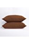 Luxury Muslin Pillowcase 2 Pieces - 100% Cotton 4-Layer High Quality Muslin Pillowcase Set - 3