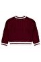Collar Striped Sweater for 10-13 Years Old - Burgundy - 2