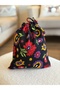 Ecological Cloth Pouch - Flannel Fabric Drawstring Cloth Pouch - Makeup Bag - Cloth Pouch - Gift Pouch 20X25