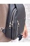 Leather Crossbody Bag – Genuine Leather, Shoulder Strap, Magnetic, Zippered 2083 - 2