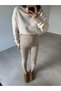 Beige Recovery Lycra Sports Leggings - 6