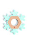 Snowy Teether BPA-free Silicone Snowflake Toy - 2