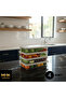 Rectangular Storage Box with Plastic Lid