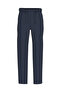 Men's Coulisse Slim Fit Trousers - Navy Blue