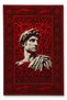 Mosso Greek Statue Patterned Woven Base Vintage Decorative Carpet Mosso821Red - 2