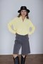 Basic Oversize Half Zipper Knit Sweater Aw25Kz0054 - 3
