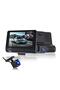 Dash Cam 3 Channel Car DVR Front Inside Rear Camera G-Sensor Night Vision Loop Recording. - 5