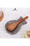 Marble Spoon Rest 8" Oceanic Handmade Utensil Holder for Kitchen Counter, Dining Table & Stove Top - 4