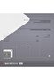 QcK Medium Gaming Oyun Mousepad - Beyaz - 5