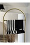 2-Piece Stripe X Lune Linen Ruffled Dish Towel - 4