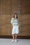 Oversize Striped Half Zipper Knit Sweater Aw25Kz0060 - 7