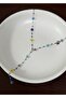 Colorful Crystals Y Necklace 40+10 cm