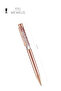 Rose Bronze Sequin Design Luxury Ballpoint Pen - 4