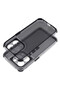 Husa ArrayEX Lucid pentru Apple iPhone 16 Pro, AntiShock, Clear/Negru - 2